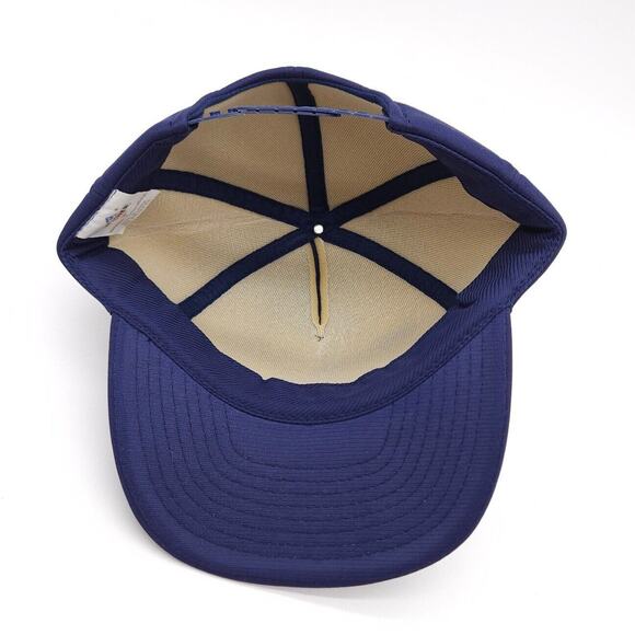 Vintage Miami Valley International Snapback Rope Hat Trucking Foam Cap Blue - Picture 6 of 7